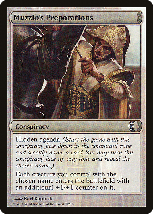 Muzzio's Preparations (CNS-007) (Foil)