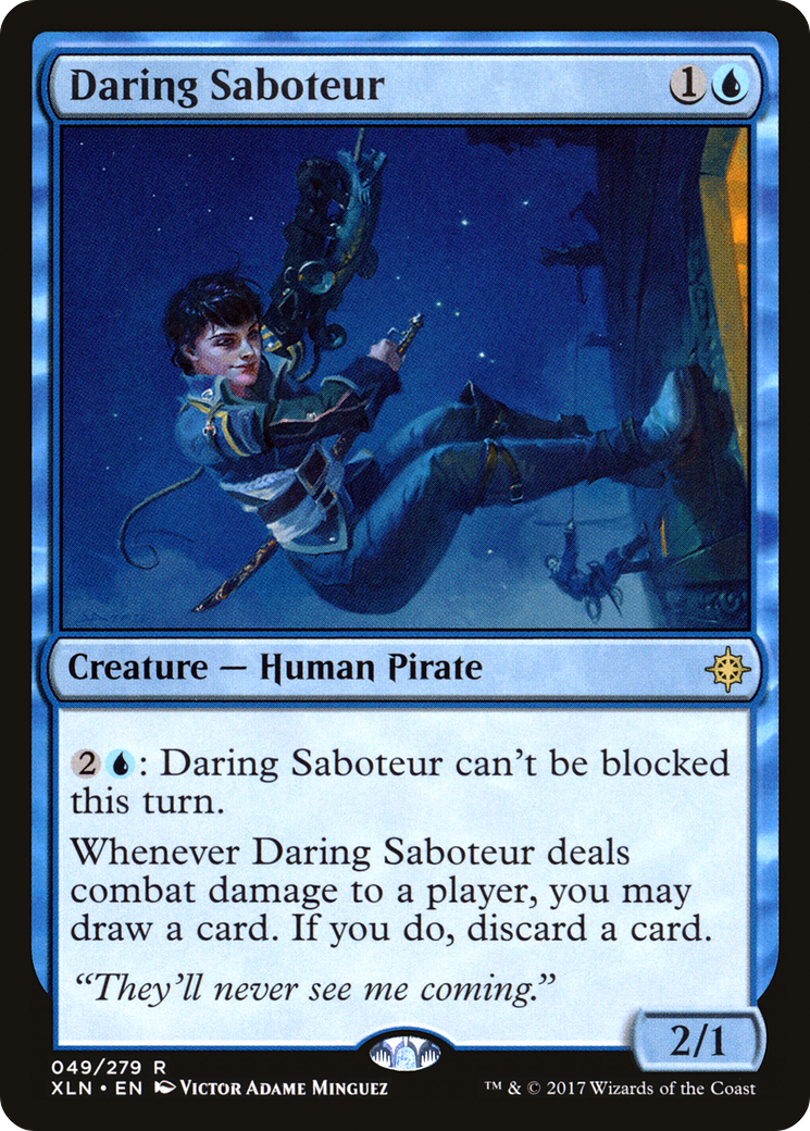 Daring Saboteur (XLN-049) (Foil)