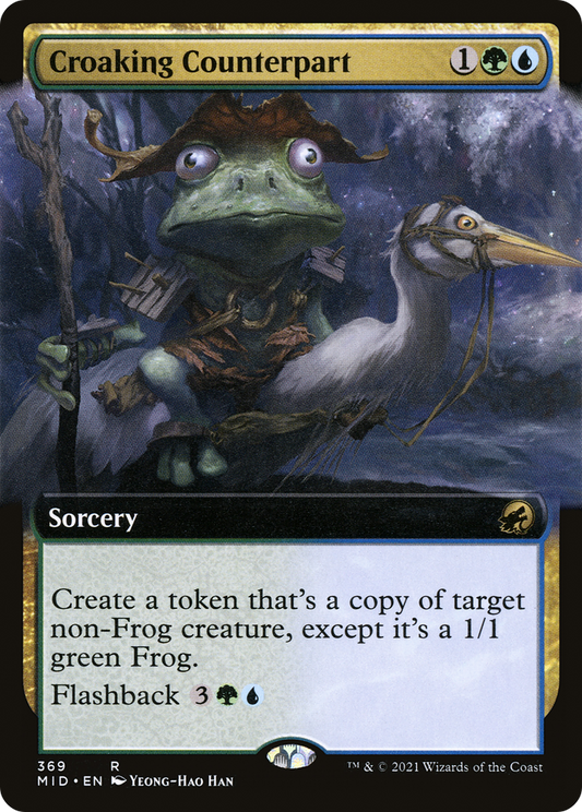 Croaking Counterpart (MID-369) (Extended Art)
