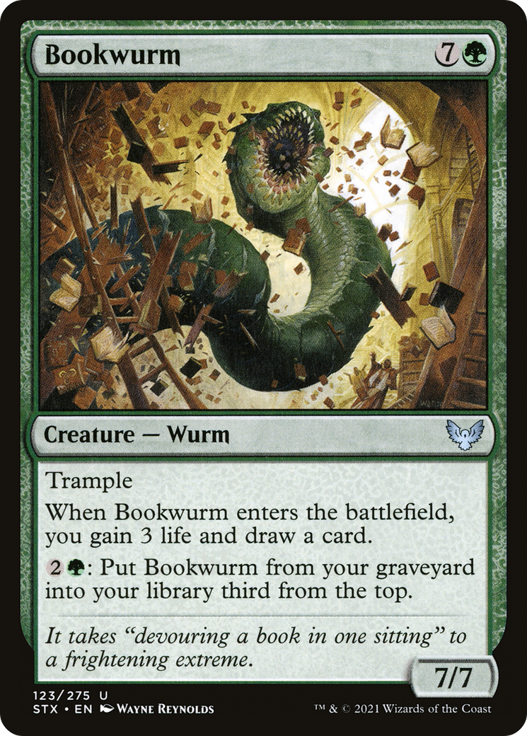 Bookwurm (STX-123) (Foil)