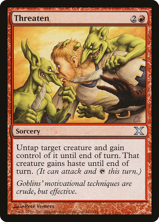 Threaten (10E-242)