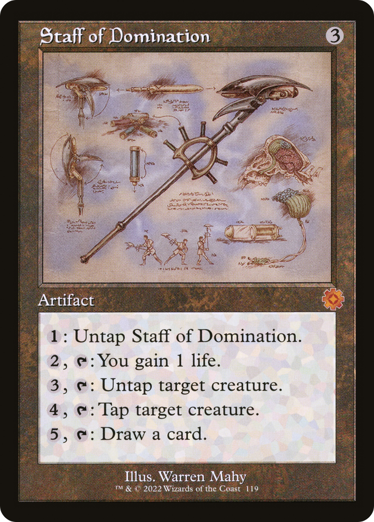 Staff of Domination (BRR-119) (Foil)