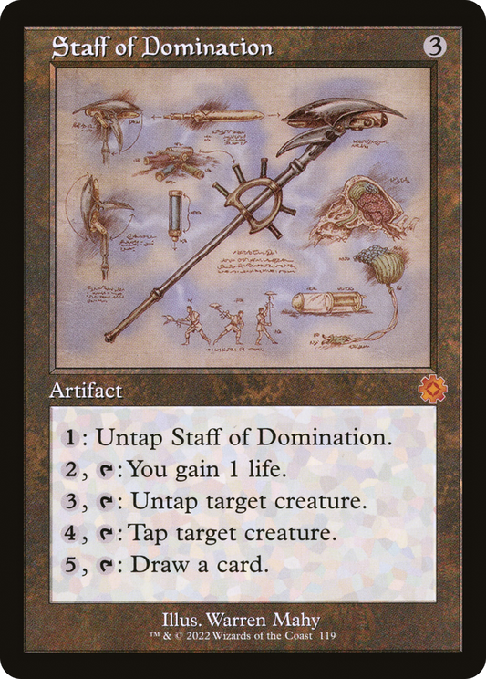Staff of Domination (BRR-119) (Foil)
