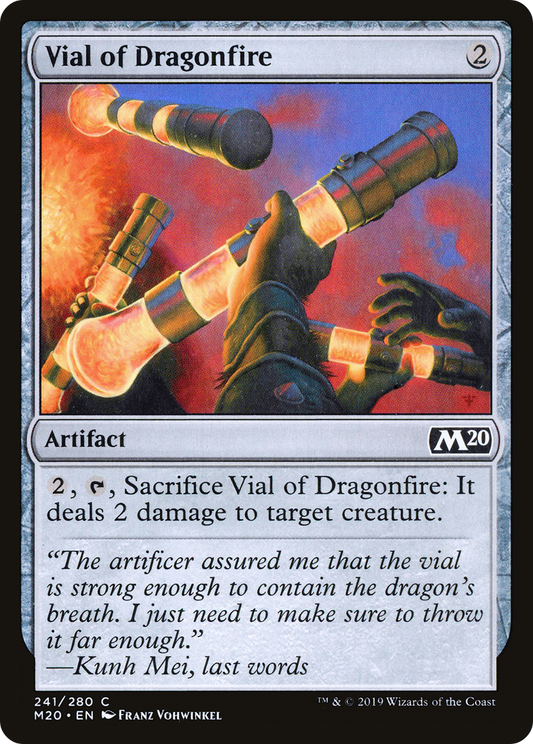 Vial of Dragonfire (M20-241) (Foil)