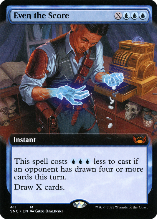Even the Score (SNC-411) (Extended Art) (Foil)