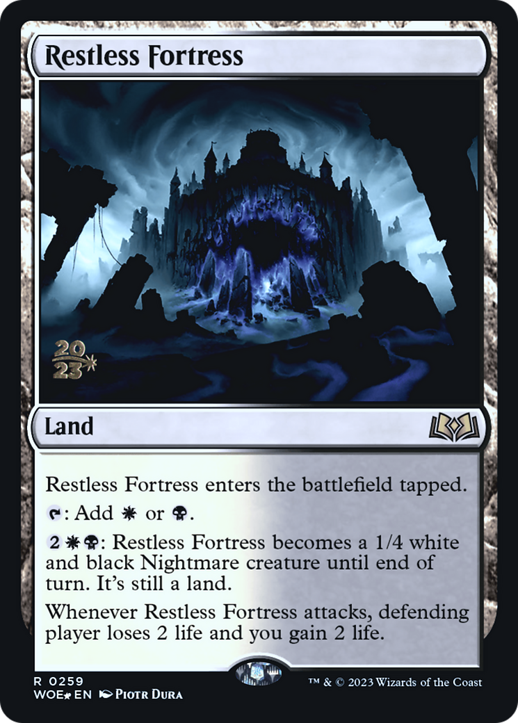 Restless Fortress (PRE-259S) (Foil)