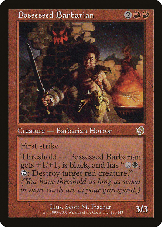 Possessed Barbarian (TOR-111)