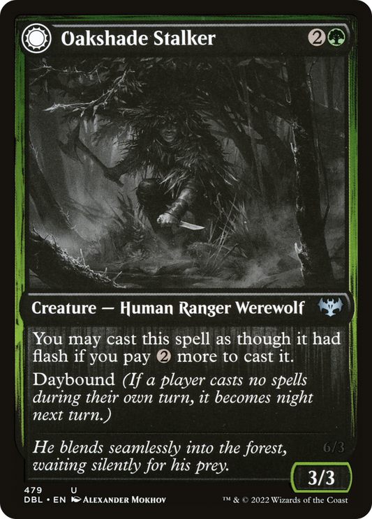 Oakshade Stalker // Moonlit Ambusher (DBL-479)