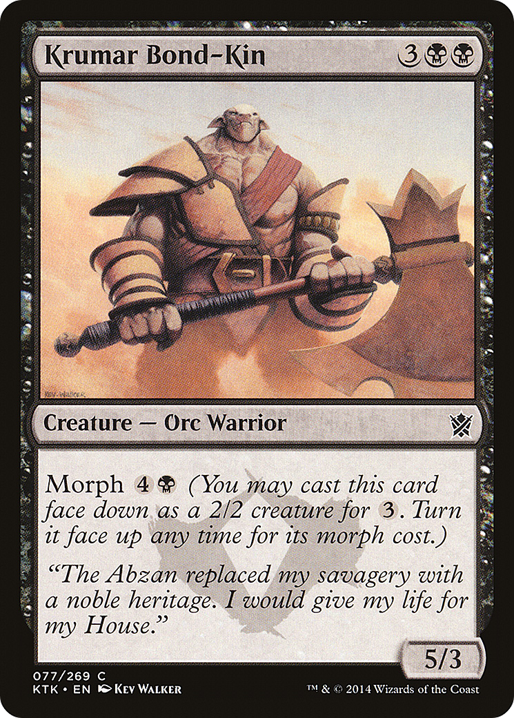 Krumar Bond-Kin (KTK-077) (Foil)