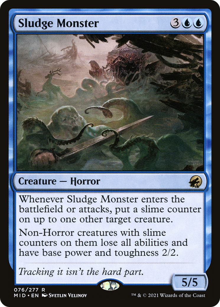 Sludge Monster (MID-076) (Foil)