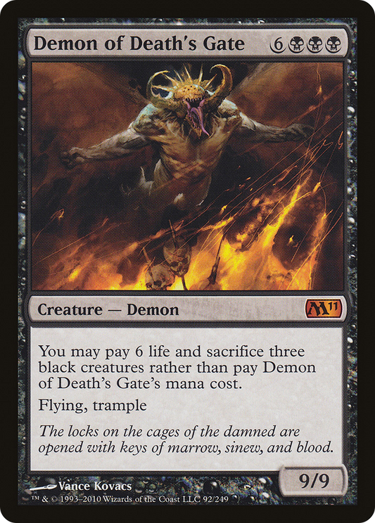 Demon of Death's Gate (M11-092) (Foil)