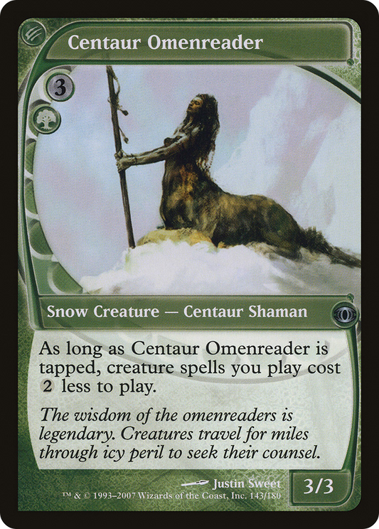 Centaur Omenreader (FUT-143) (Foil)