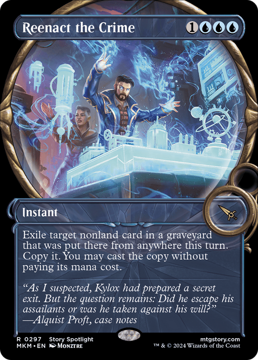 Reenact the Crime (MKM-297) (Showcase) (Foil)
