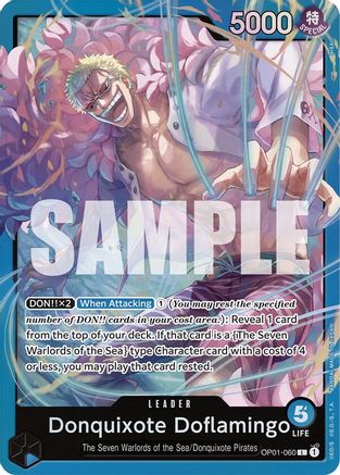 Donquixote Doflamingo (OP01-060) (OP01-060) (Foil)