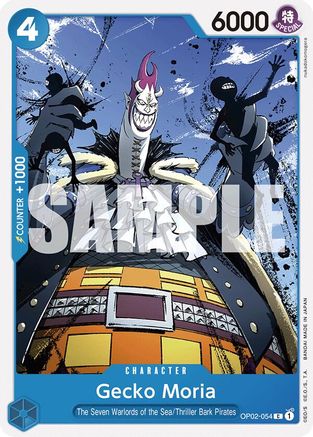 Gecko Moria (OP02-054) (OP02-054)