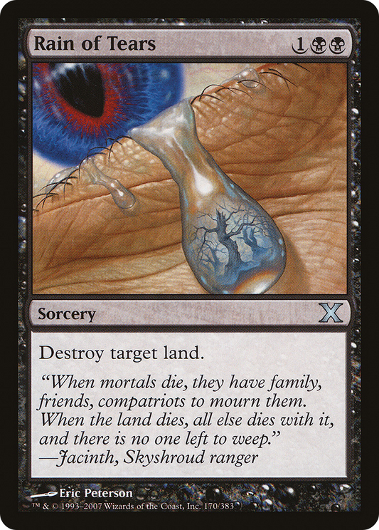 Rain of Tears (10E-170) (Foil)