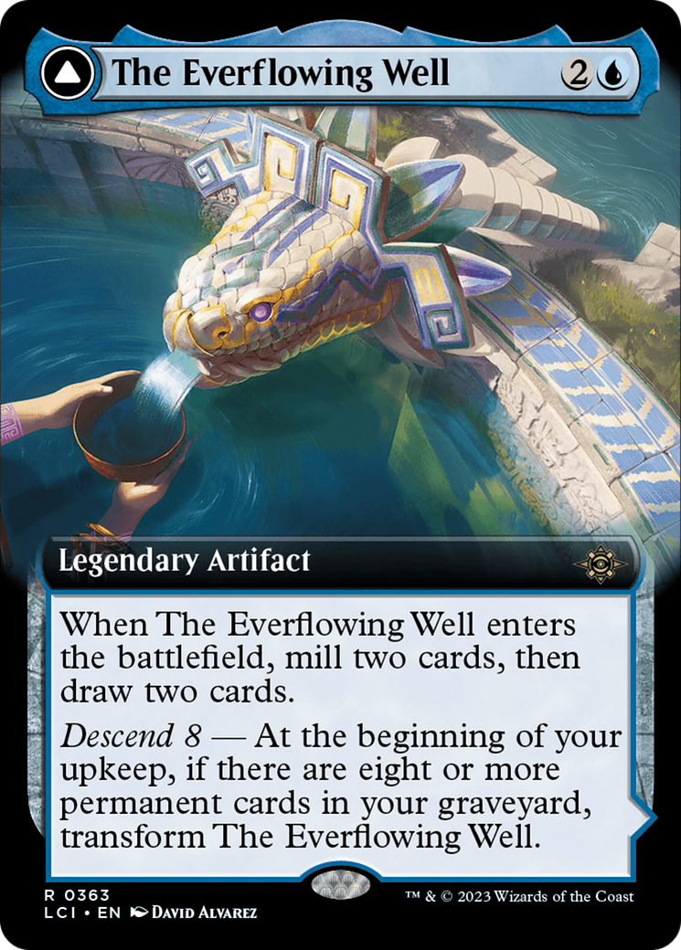The Everflowing Well // The Myriad Pools (LCI-363) (Extended Art) (Foil)