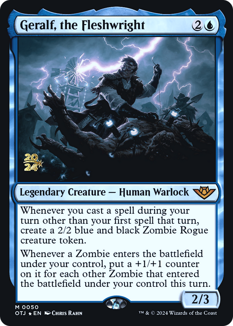 Geralf, the Fleshwright (PRE-50S) (Foil)