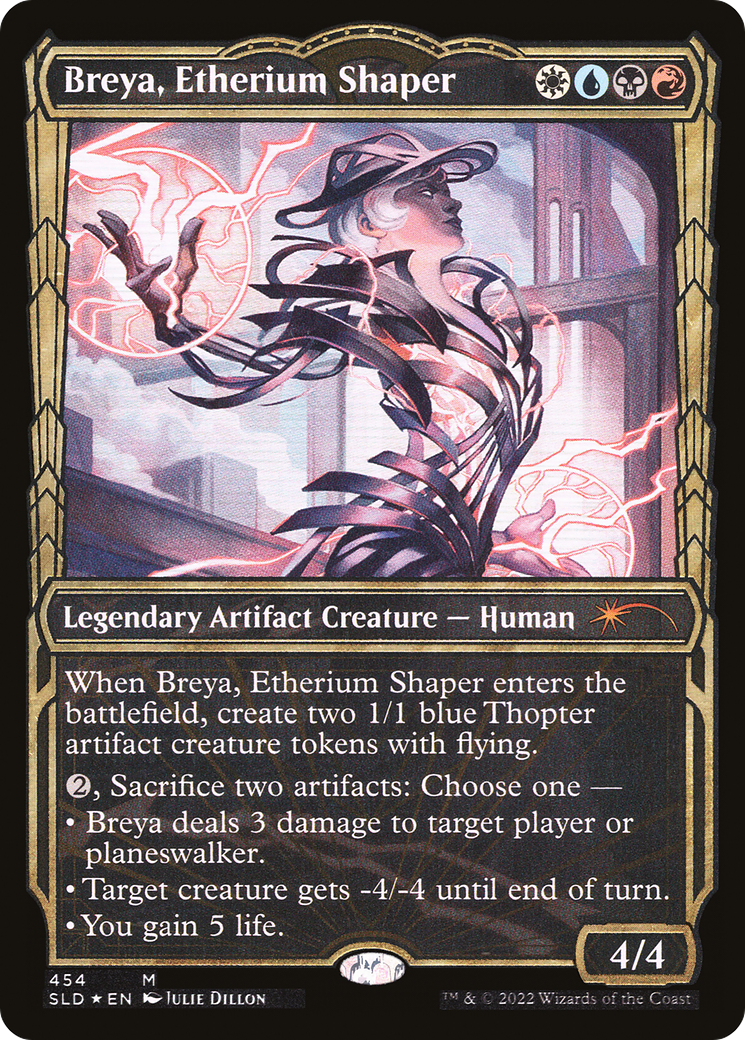 Breya, Etherium Shaper (SLD-454) (Showcase) (Gilded Foil)