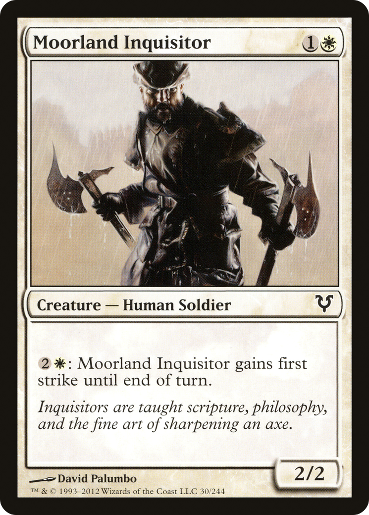 Moorland Inquisitor (AVR-030) (Foil)