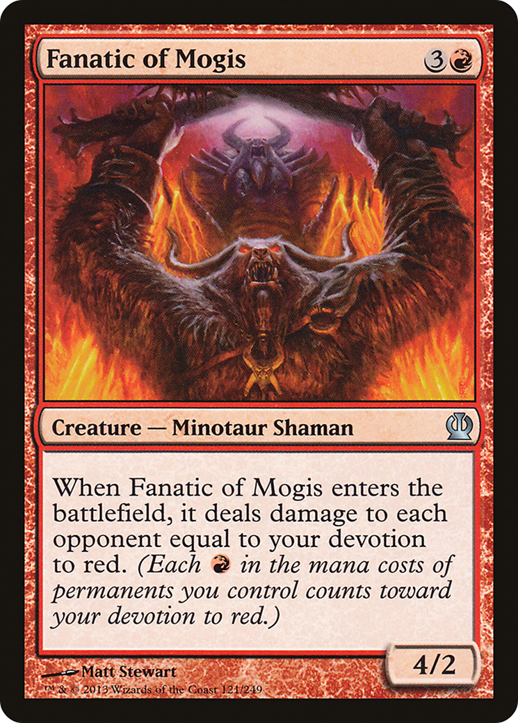 Fanatic of Mogis (THS-121) (Foil)