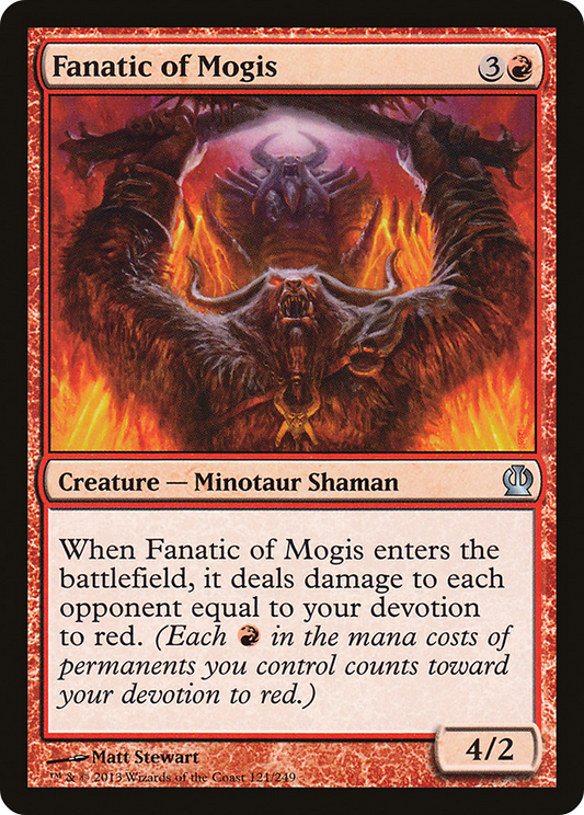 Fanatic of Mogis (THS-121) (Foil)