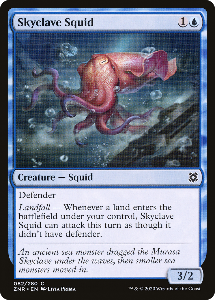 Skyclave Squid (ZNR-082) (Foil)