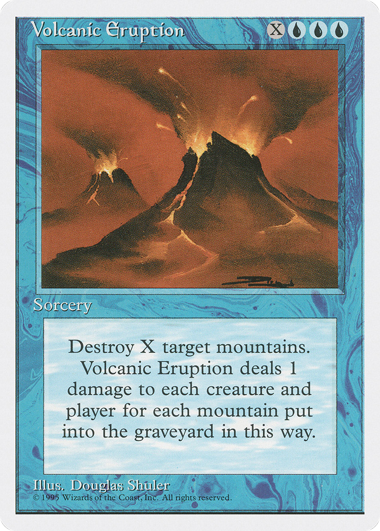 Volcanic Eruption (4ED-112)