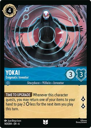 Yokai - Enigmatic Inventor (6-143) (Cold Foil)