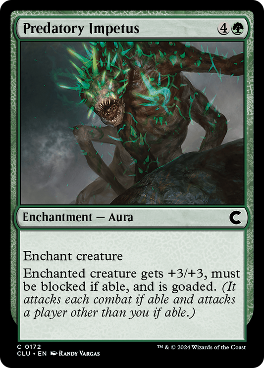 Predatory Impetus (CLU-172)