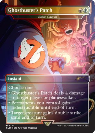 Ghostbuster's Patch - Boros Charm (Rainbow Foil) (SLD-1771)