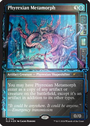 Phyrexian Metamorph (Rainbow Foil) (SLD-1758)