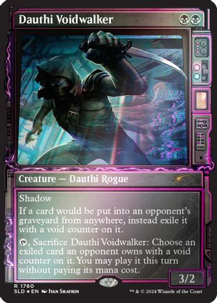 Dauthi Voidwalker (Rainbow Foil) (SLD-1760)