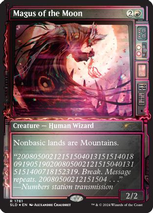 Magus of the Moon (Rainbow Foil) (SLD-1761)