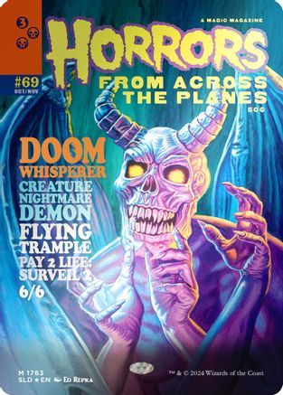 Doom Whisperer (Rainbow Foil) (SLD-1763)