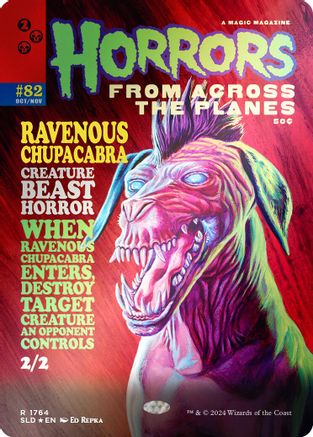 Ravenous Chupacabra (1764) (Rainbow Foil) (SLD-1764)