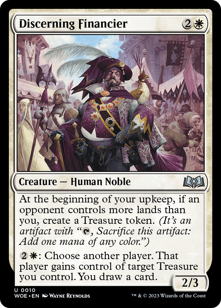 Discerning Financier (WOE-010) (Foil)