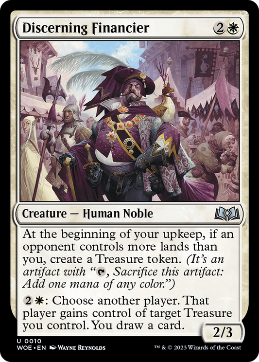 Discerning Financier (WOE-010) (Foil)