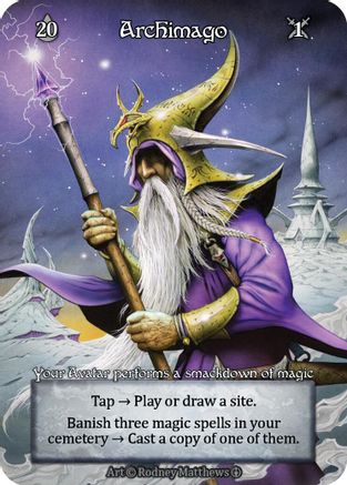 Archimago (Foil) [Arthurian Legends]