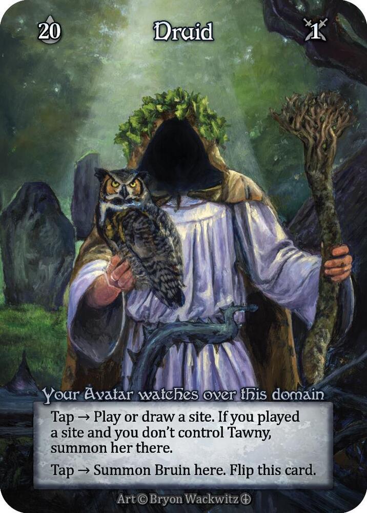 Druid (Box Topper) (Foil) [Arthurian Legends]