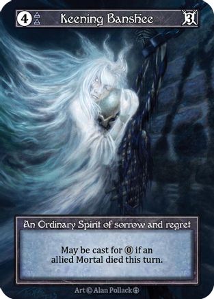 Keening Banshee (Foil) [Arthurian Legends]