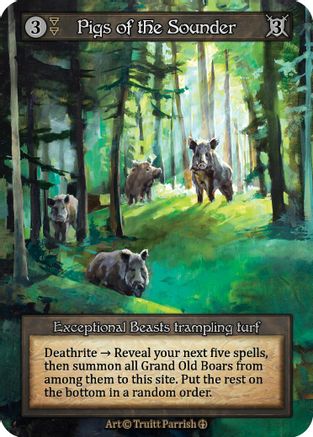 Pigs of the Sounder [Arthurian Legends]