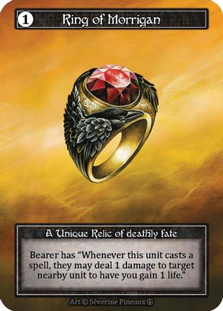 Ring of Morrigan (Foil) [Arthurian Legends]