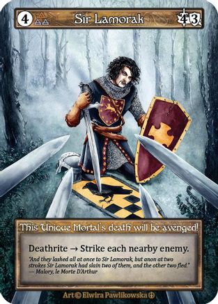 Sir Lamorak (Foil) [Arthurian Legends]