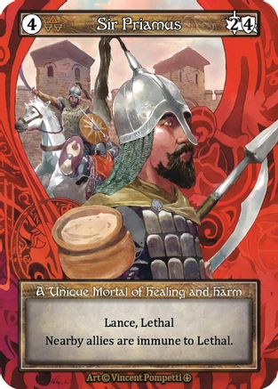 Sir Priamus (Foil) [Arthurian Legends]