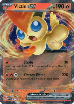 Victini ex (SVP-142) (Holofoil)