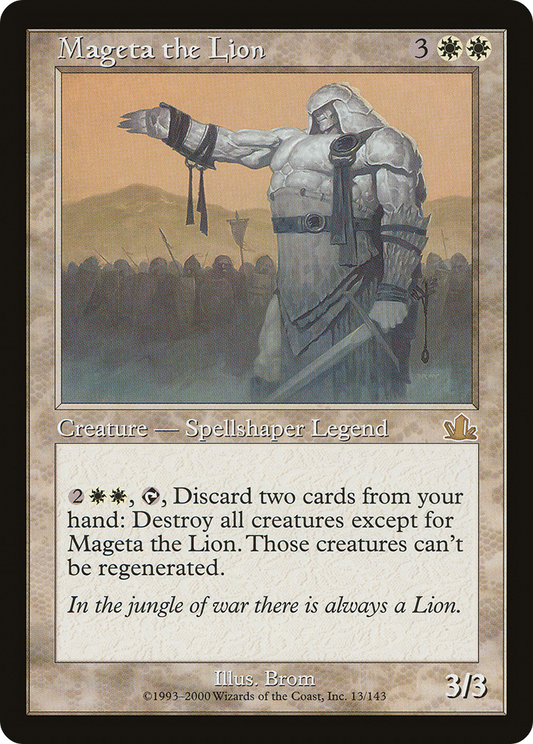 Mageta the Lion (PCY-013) (Foil)
