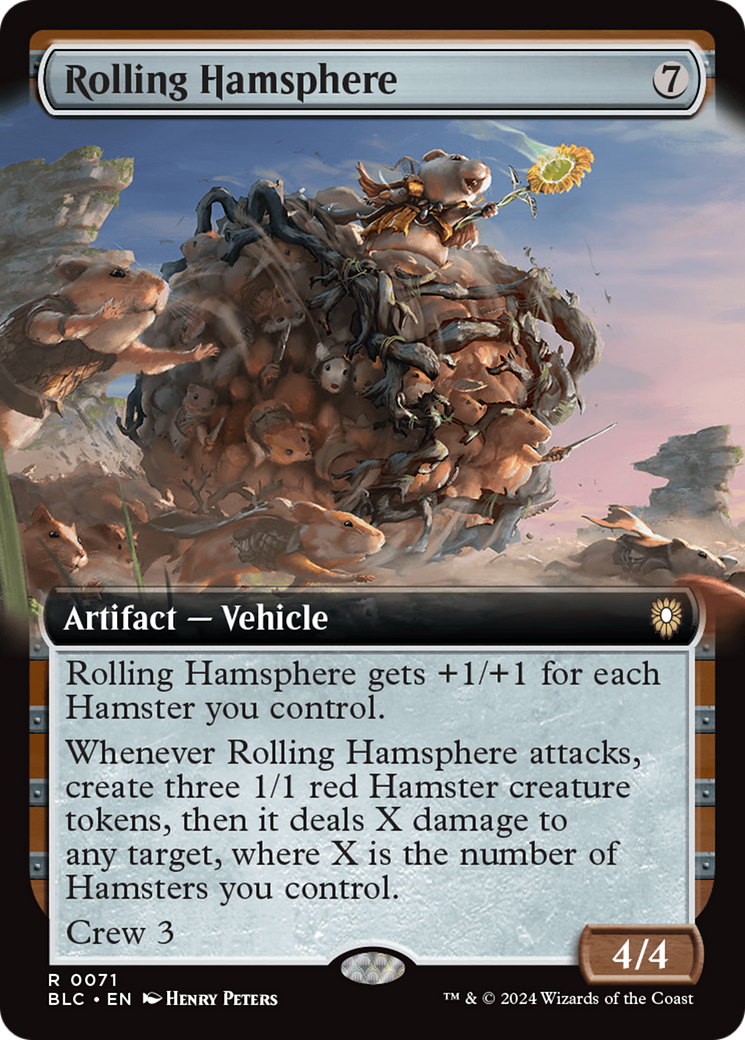 Rolling Hamsphere (BLC-071) (Extended Art)