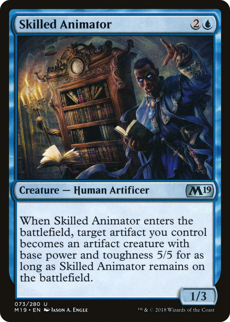 Skilled Animator (M19-073)