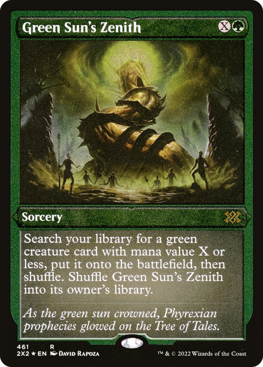 Green Sun's Zenith (2X2-461) (Etched Foil)